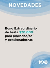 Nuevo Bono Extraordinario Previsional - Abril 2026